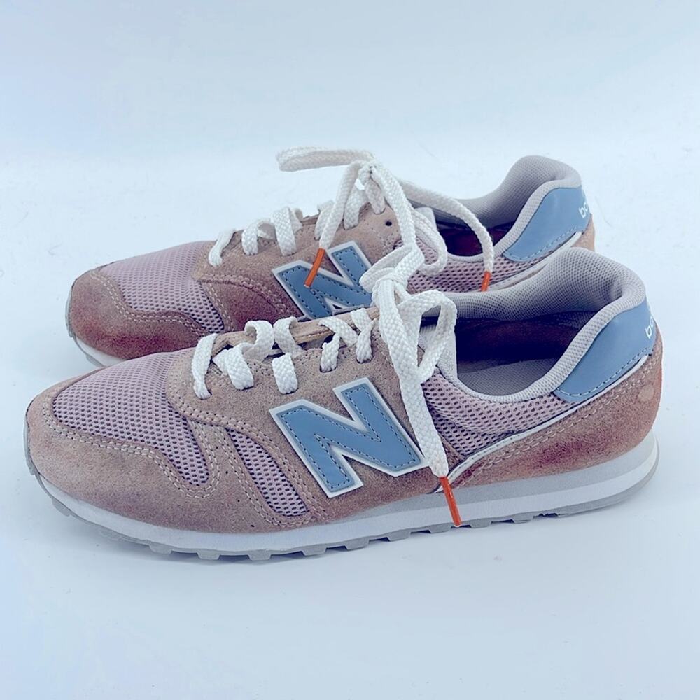 New Balance 373 suede trainer athletic sneakers sz 8